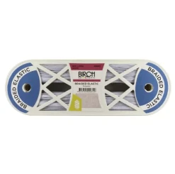 Birch Braided Elastic -Akubra Store 009601 white