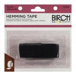 Birch Iron On Hem Tape - 5m -Akubra Store 011021 BLACK b7aa7f35 406e 454c af30 411f2797f7c1
