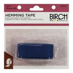 Birch Iron On Hem Tape - 5m -Akubra Store 011021 NAVY cc46abd3 c58e 4980 8673 37ccfaa3956e