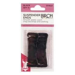 Birch Suspender Ends