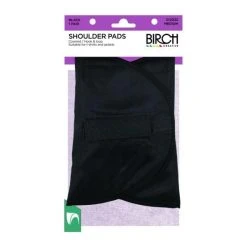 Birch Covered Shoulder Pads (With Touch Tape)