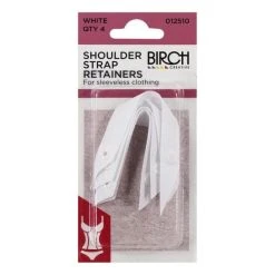 Birch Shoulder Strap Retainers -Akubra Store 012510 WHITE