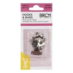 Birch Hooks & Bars (Various Sizes, 3 Pack)