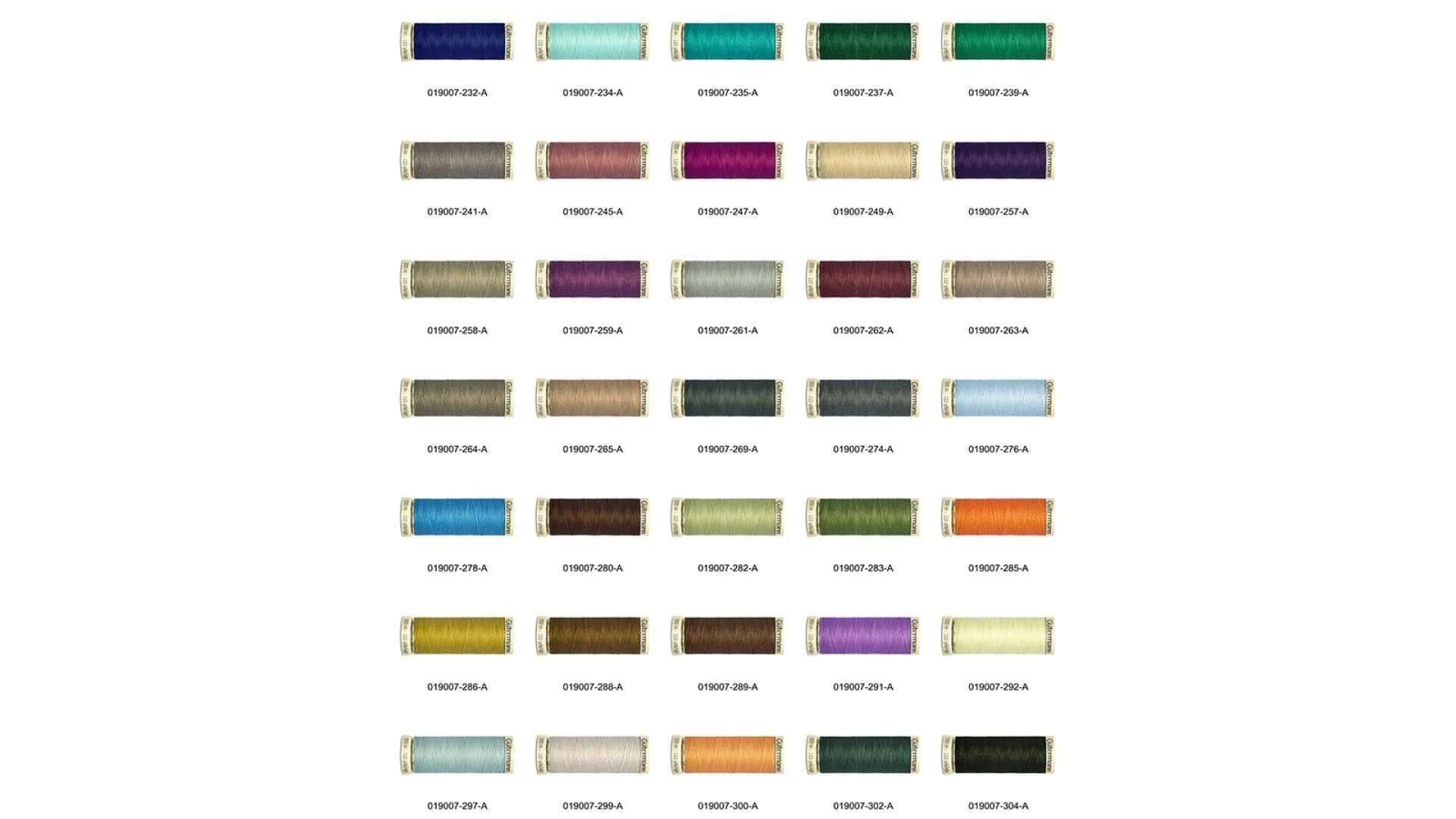 Gutermann Polyester Sew-All Thread - 100m (Colours 232-582) Gutermann Polyester Sew-All Thread - 100m (Colours 232-582) -Akubra Store 019007 4232 304