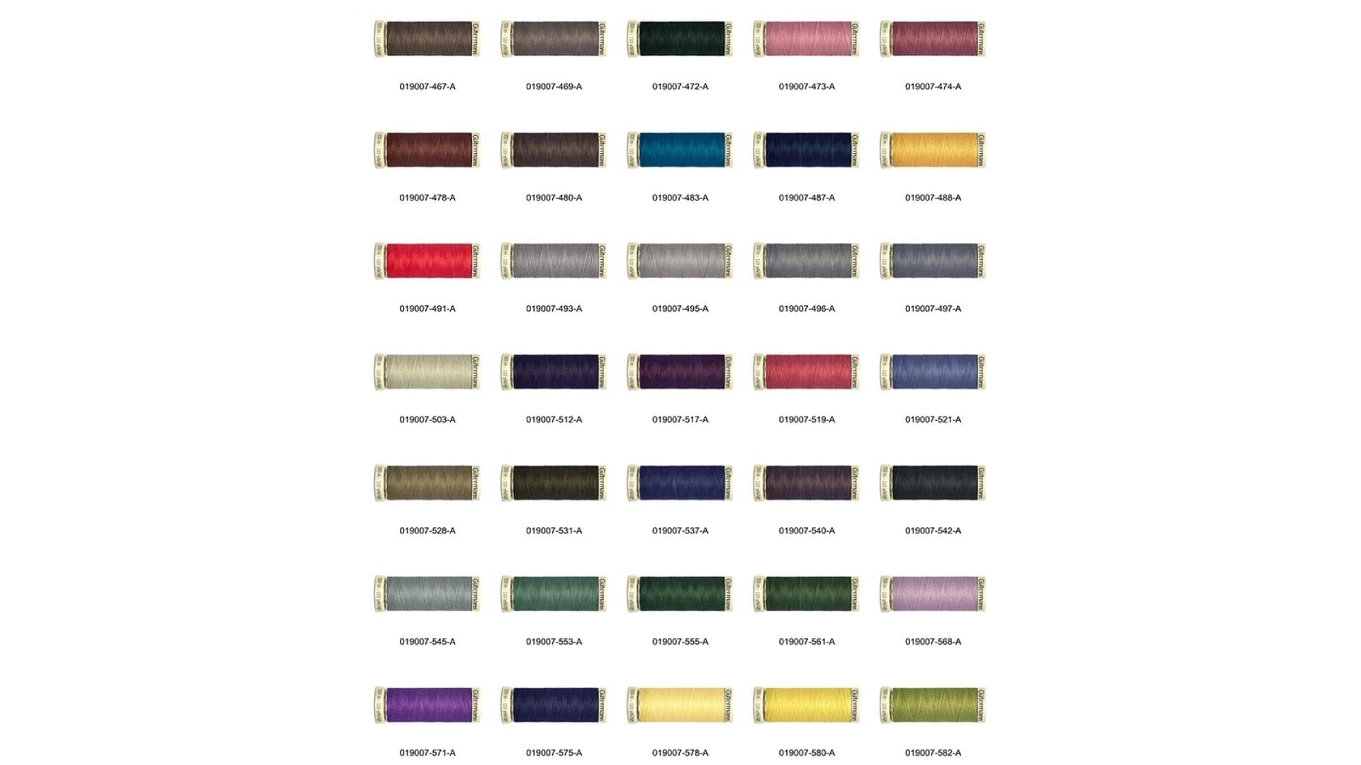 Gutermann Polyester Sew-All Thread - 100m (Colours 232-582) Gutermann Polyester Sew-All Thread - 100m (Colours 232-582) -Akubra Store 019007 7467 582