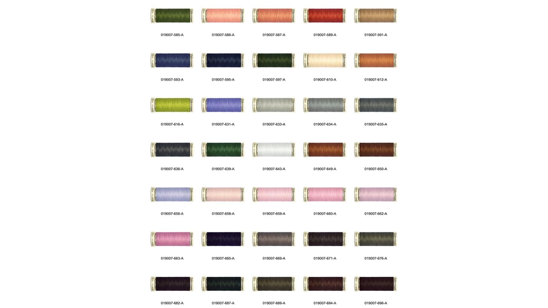 Gutermann Polyester Sew-All Thread - 100m (Colour 585-991) Gutermann Polyester Sew-All Thread - 100m (Colour 585-991) -Akubra Store 019007 8585 696
