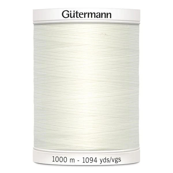 Gutermann Polyester Sew-All Thread - 1000m Gutermann Polyester Sew-All Thread - 1000m -Akubra Store 019008 111 A