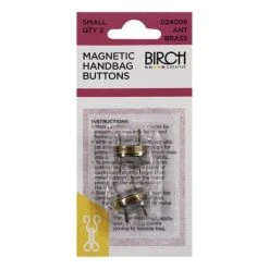 Birch Magnetic Handbag Buttons