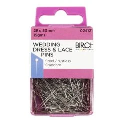 Birch Wedding And Lace Pins