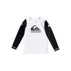 Quiksilver Boys Heats On Long Sleeve Rashie