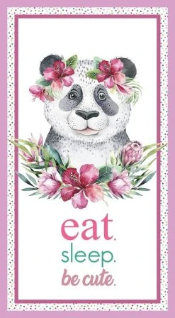 Devonstone Collection Tropical Zoo - Panda Panel