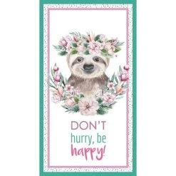 Devonstone Collection Tropical Zoo - Sloth Panel