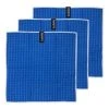 Ladelle Mega Waffle Microfibre Blue Dishcloth 3 Pack -Akubra Store 33605
