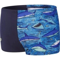 Speedo Boys Big Bite Swim Aqua Short