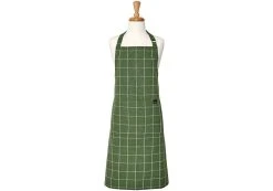 Ladelle Eco Check Charcoal Apron