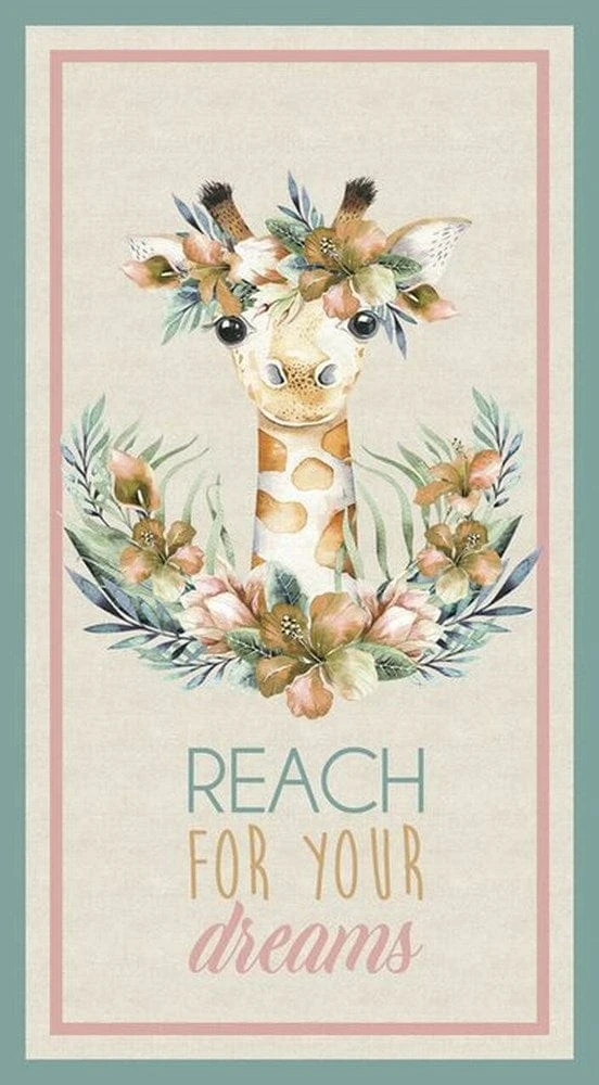 Devonstone Collection Tropical Zoo - Giraffe - Fabric Panel Devonstone Collection Tropical Zoo - Giraffe - Fabric Panel -Akubra Store 4925a 12176.1624487243