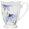 Ladelle Floral Symphony Iris Footed Mug -Akubra Store 519032