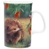 Ladelle Can Mug - Fauna Of Aus Echidna & Finch -Akubra Store 519130