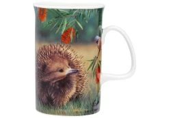 Ladelle Can Mug - Fauna Of Aus Echidna & Finch
