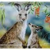 Ladelle Scatter Tray - Fauna Of Aus Kangaroo & Joey 1 Ladelle Scatter Tray - Fauna Of Aus Kangaroo & Joey -Akubra Store 519157