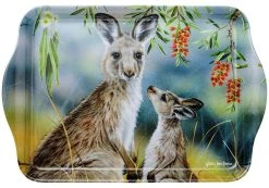 Ladelle Scatter Tray - Fauna Of Aus Kangaroo & Joey