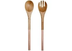 Ladelle - Oasis Copper Hammered Salad Servers