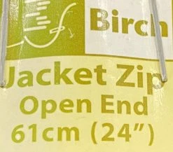 Birch Jacket Zip Open End 61cm 4 Birch Jacket Zip Open End 61cm -Akubra Store 61 JKT ZZ