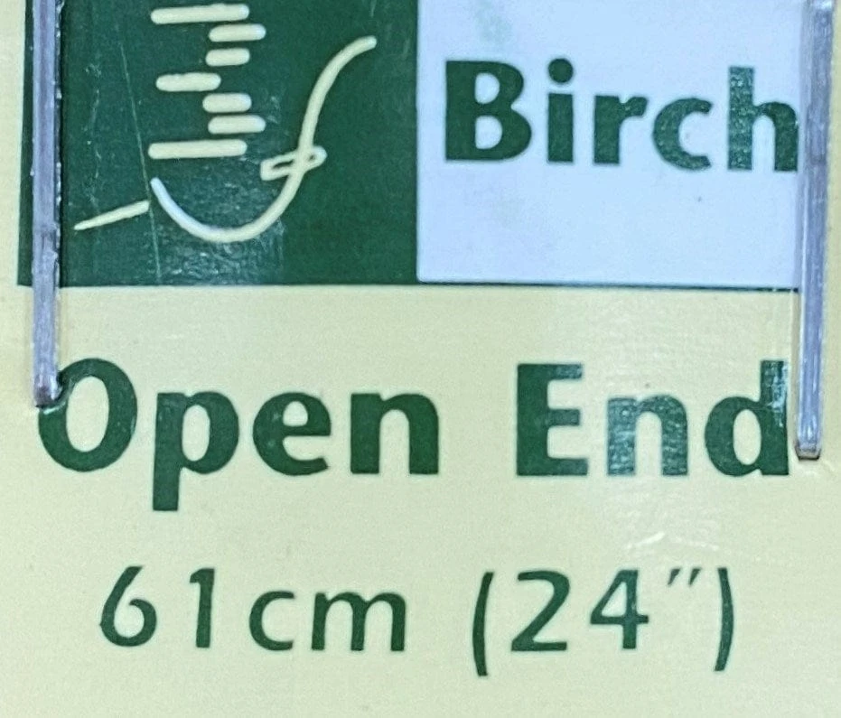 Birch Open End Zip 61cm Birch Open End Zip 61cm -Akubra Store 61cm OEZ