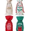 Ladelle Joyful Assorted Christmas Wine Bag -Akubra Store 72430