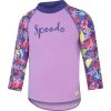Speedo Girls Logo Long Sleeve Swim Rashie 1 Speedo Girls Logo Long Sleeve Swim Rashie -Akubra Store 77Q85 8038 1