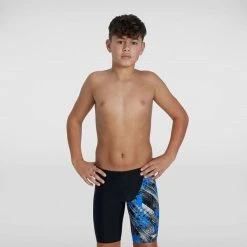 Speedo Boys Digital Allover V Cut Jammer
