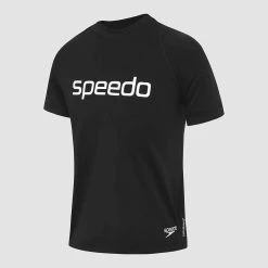 Boys Speedo Boys Logo Short Sleeve Sun Top