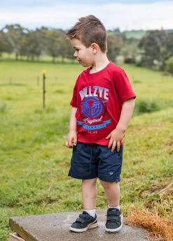 Bullzye Boys Chain Short Sleeve Tee -Akubra Store B2S3503184 300 6