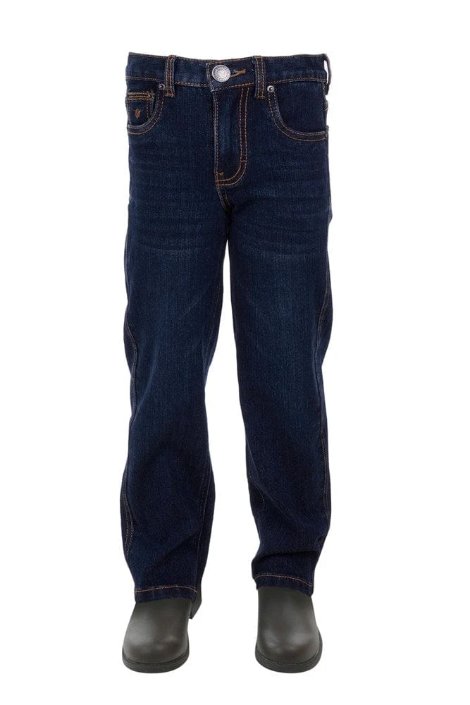 Bullzye Boys Charger Straight Jeans Bullzye Boys Charger Straight Jeans -Akubra Store B3W3220255 207 1