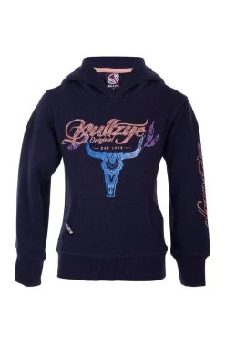 Bullzye Girls Argyle Hoodie