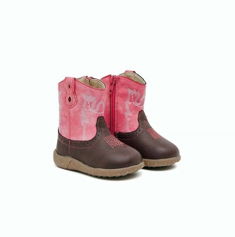 Baxter Kids Baby Western Boot Baxter Kids Baby Western Boot -Akubra Store Baby Western pink pair web