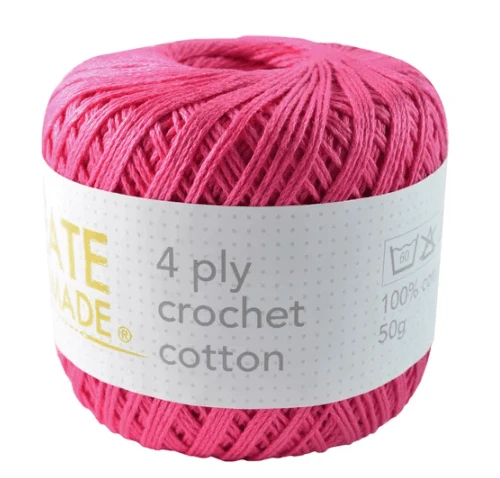 Create Handmade 4 ply Crochet Cotton Create Handmade 4 Ply Crochet Cotton -Akubra Store Berry b5c61ee1 fb0b 4bb2 8094 650c63679c8b