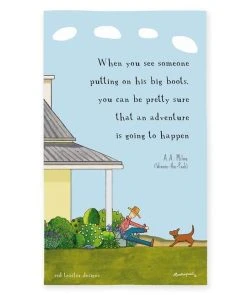 Red Tractor Designs Red Tractor - Big Adventure - Tea Towel