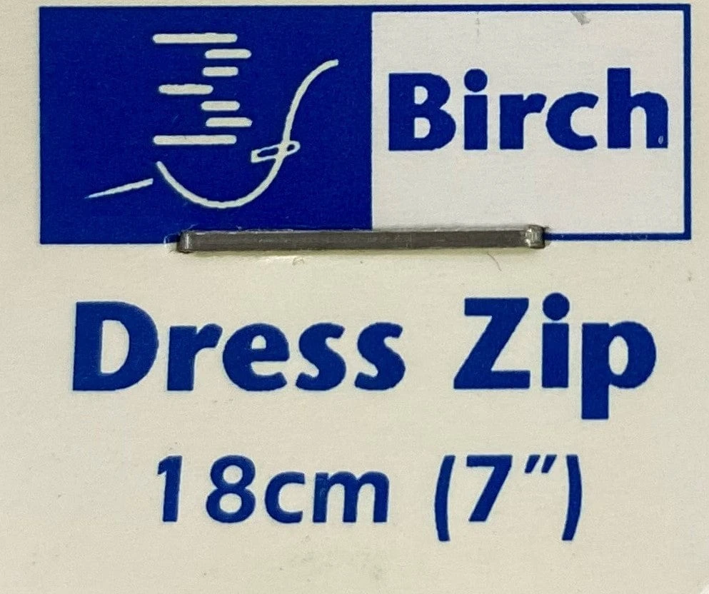 Birch 18cm Dress Zip Birch 18cm Dress Zip -Akubra Store BirchDresszip18cm