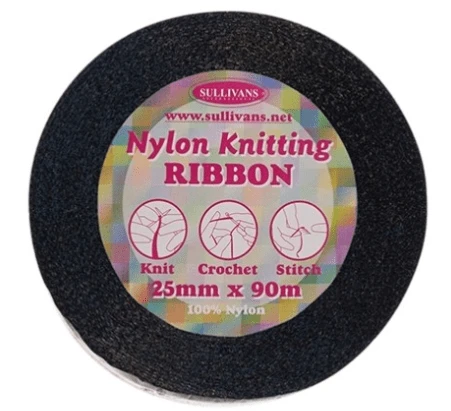 Sullivans Nylon Knitting Ribbon Sullivans Nylon Knitting Ribbon -Akubra Store Black Ribbom 43010407 0720 4437 9778 3b324de416cb