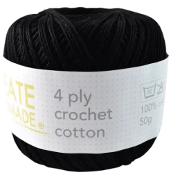 Create Handmade 4 Ply Crochet Cotton 27 Create Handmade 4 Ply Crochet Cotton -Akubra Store Black cec84d79 a317 418e 871e 98809d841cd9