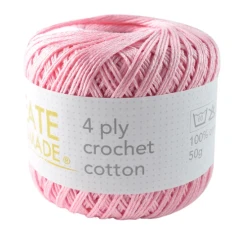 Create Handmade 4 Ply Crochet Cotton