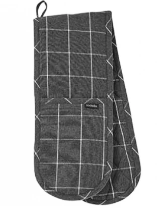 Ladelle Eco Check Charcoal Double Oven Mitt Ladelle Eco Check Charcoal Double Oven Mitt -Akubra Store Char 53b08a19 bbe0 46da 8088 dfbac8a64cd7