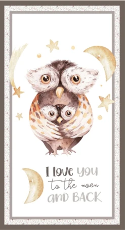 Devonstone Collection A Mother's Love Owlet Panel (DV3457)