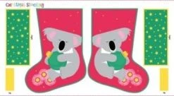 Devonstone Collection Festive Friends Stocking Panel DV3613