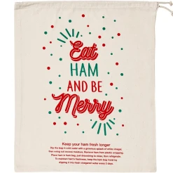 Ladelle Christmas Ham Bag