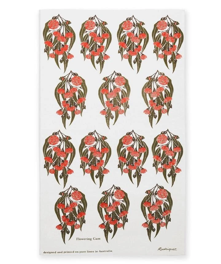 Rodriquez Tea Towel - Flowering Gum (Red) Rodriquez Tea Towel - Flowering Gum (Red) -Akubra Store Flowering Gum Red Big 720x dd1ebf01 5ab6 485d 8b12 946b9dd09dc2