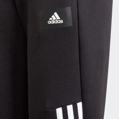Adidas Boys Future Icons 3-Stripes Tapered Leg Trackpants -Akubra Store Future Icons 3 Stripes Tapered Leg Pants Black GT9433 41 detail