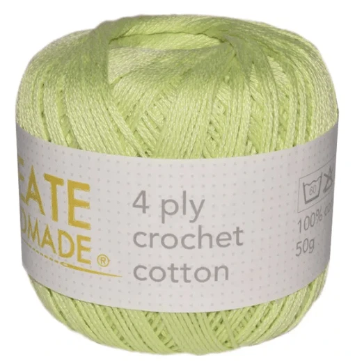 Create Handmade 4 ply Crochet Cotton Create Handmade 4 Ply Crochet Cotton -Akubra Store Honey Dew e54cc739 4f14 4cf7 a501 dd4ff1029223