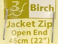 Birch Jacket Zip Open End 46cm -Akubra Store Jkt Z 46